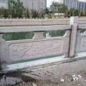 枣庄 芙蓉白大花桥梁、河道，石材栏杆、围栏、护栏
