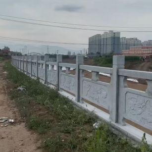枣庄 石材河道栏杆