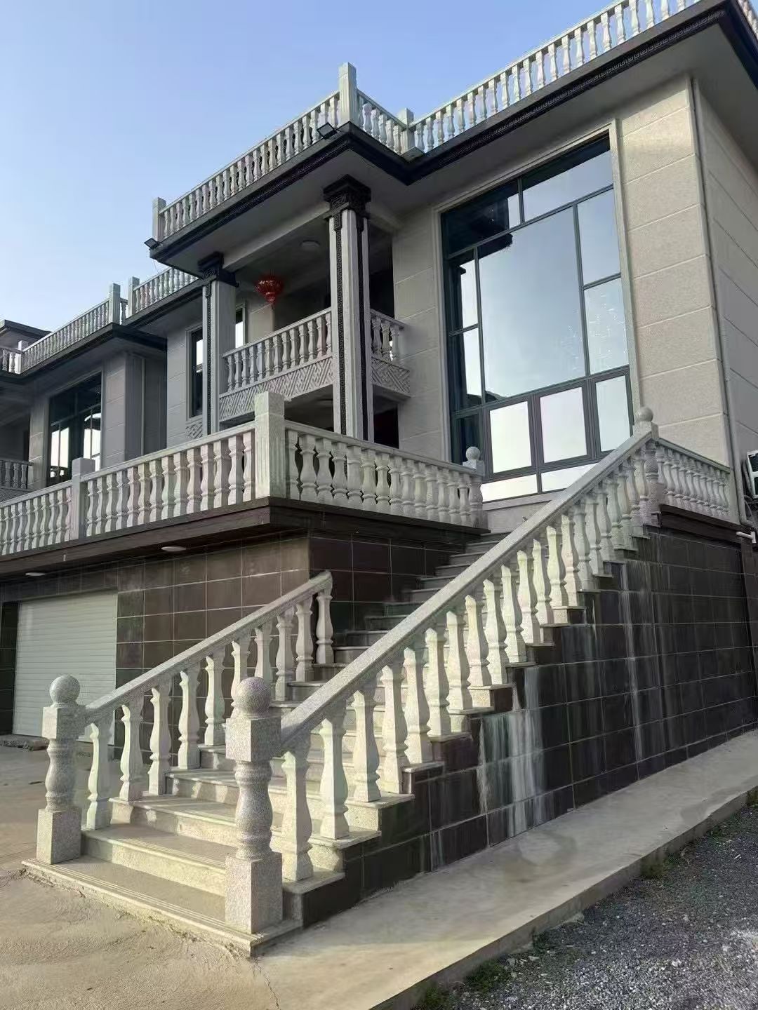 枣庄 芝麻白别墅阳台栏杆，楼梯栏杆