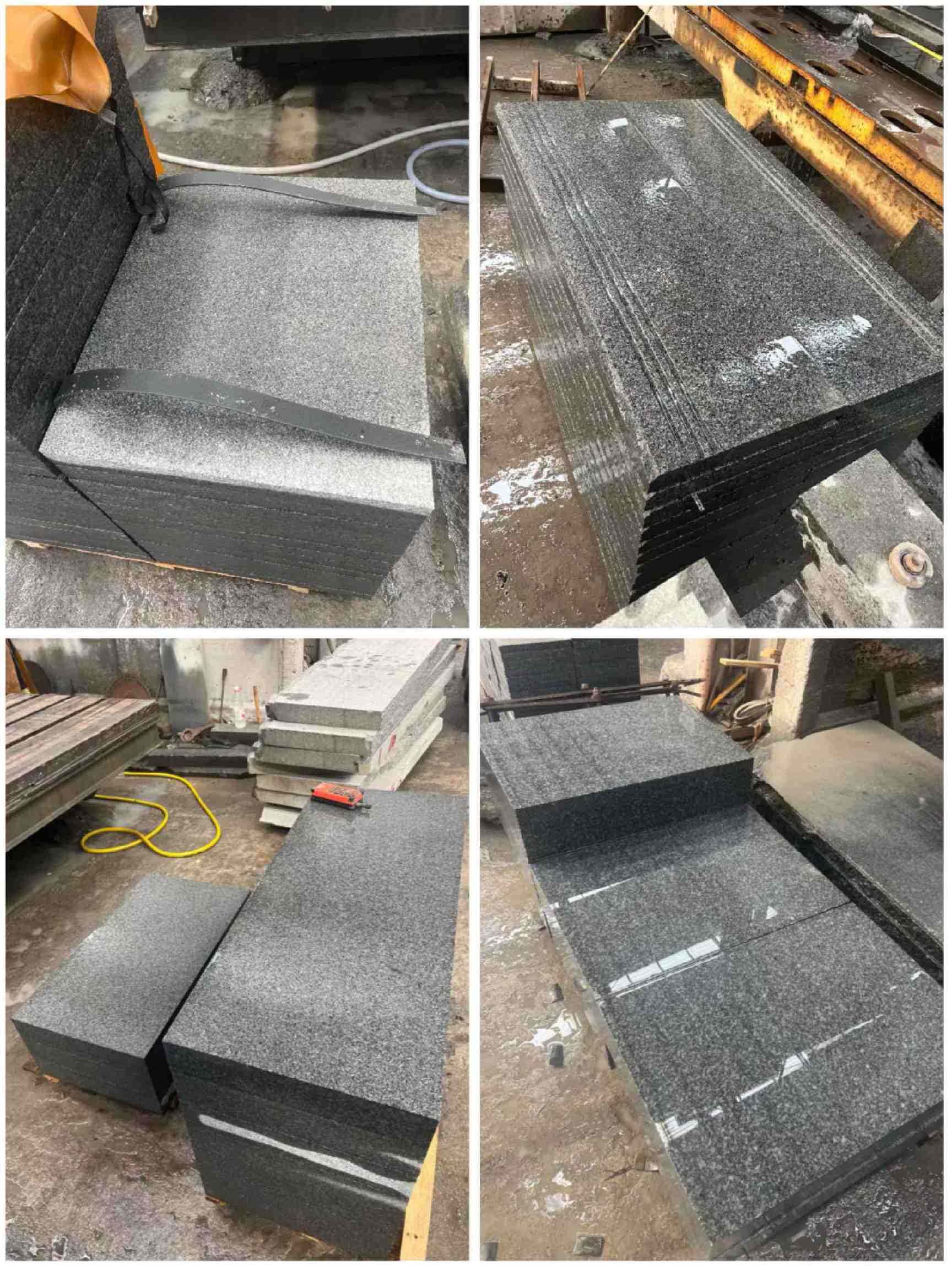 枣庄 芝麻黑地铺石材