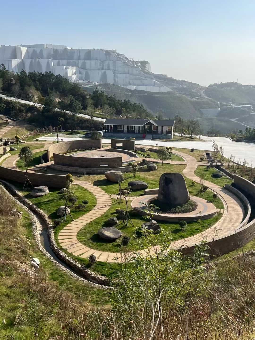 枣庄仿古石铺装整体效果