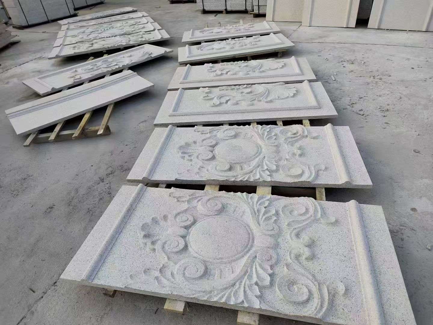 枣庄 芝麻白干挂雕花板