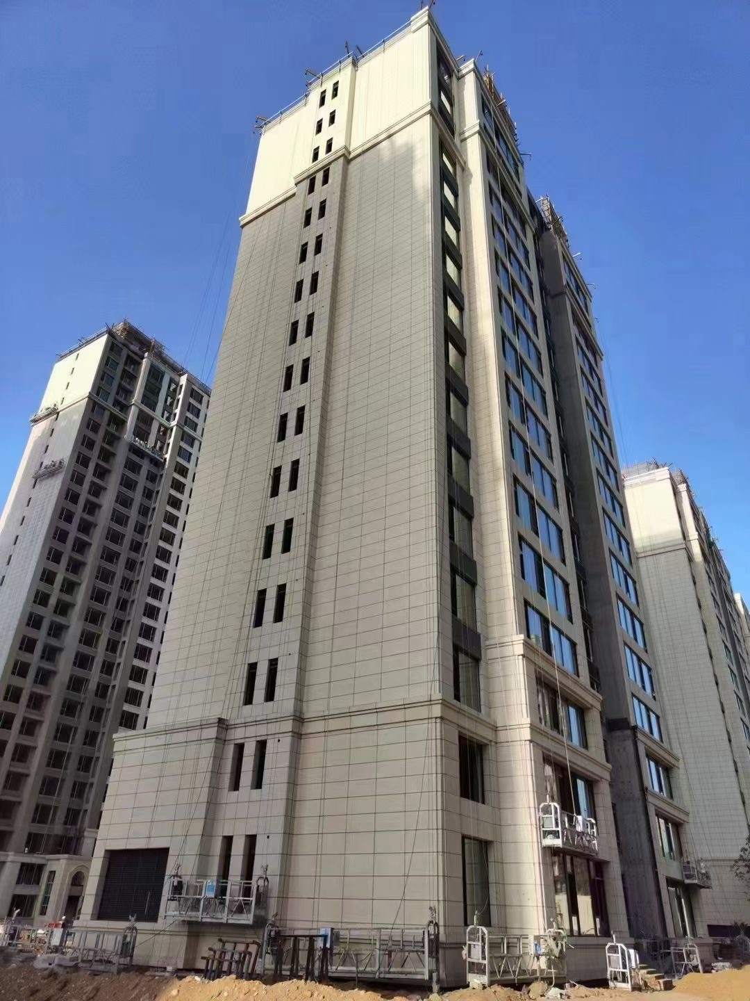 枣庄黄金麻高端小区，外墙干挂
