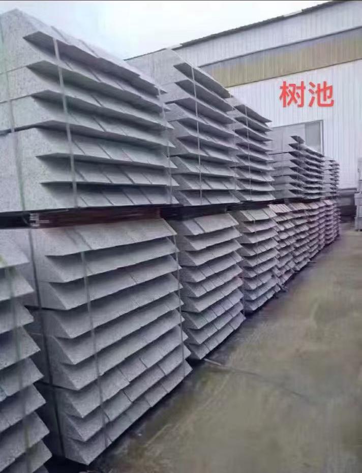 枣庄 芝麻灰切头树池