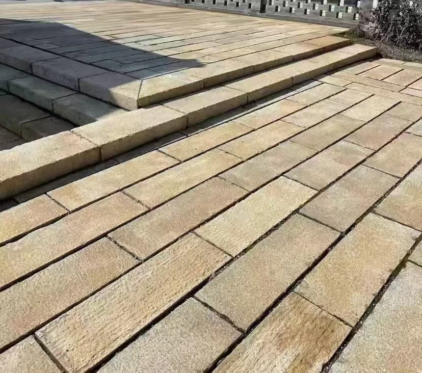 枣庄仿古石铺装效果