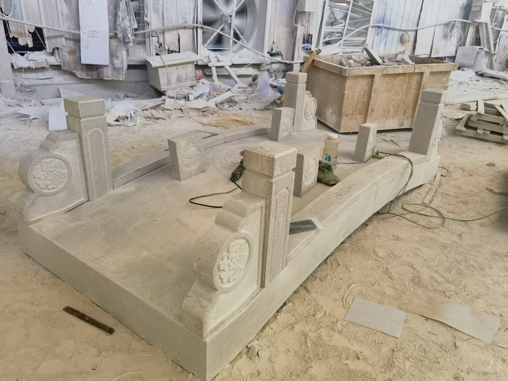 枣庄 芝麻灰火烧面石桥-拼装