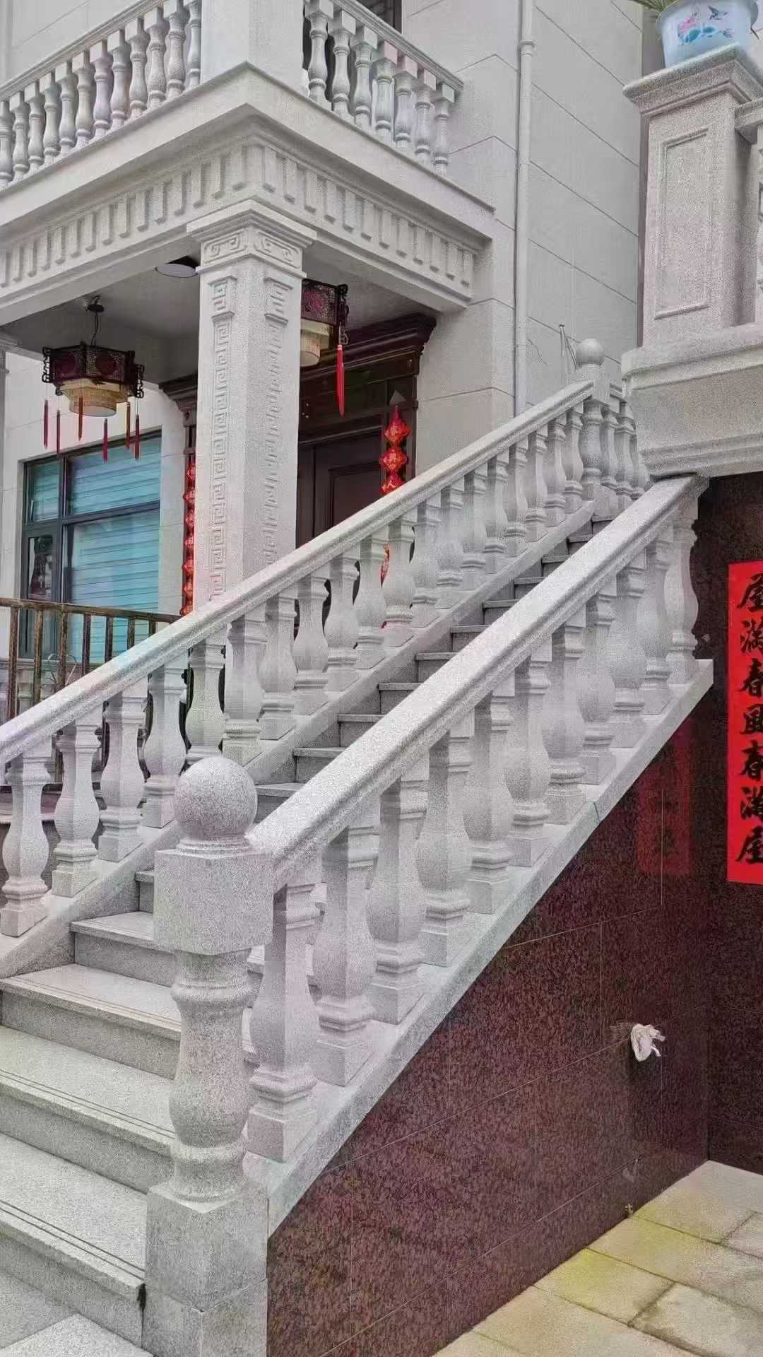 枣庄 天然石材 阳台庭院护栏、栏杆